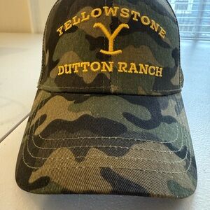 Yellowstone Dutton Ranch Camouflage Hat